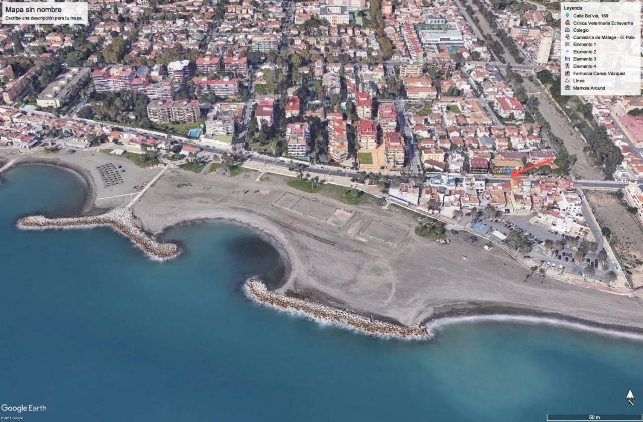 Apartamento Los Tres Soles Малага Екстер'єр фото